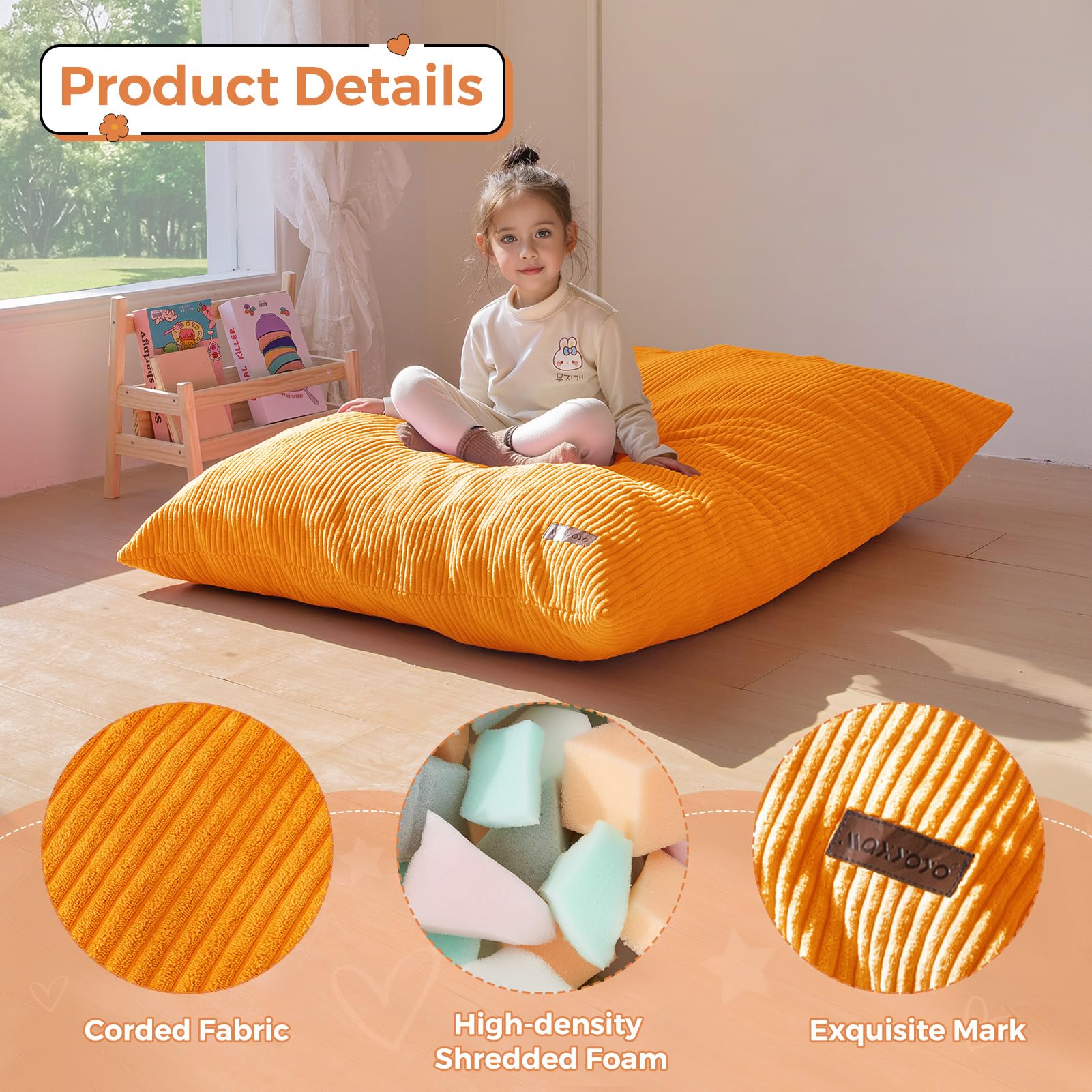 MAXYOYO high-density foam filling offers supportive, resilient comfort.
