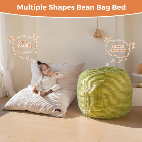 MAXYOYO kid friendly floor sofa in a cozy room setup