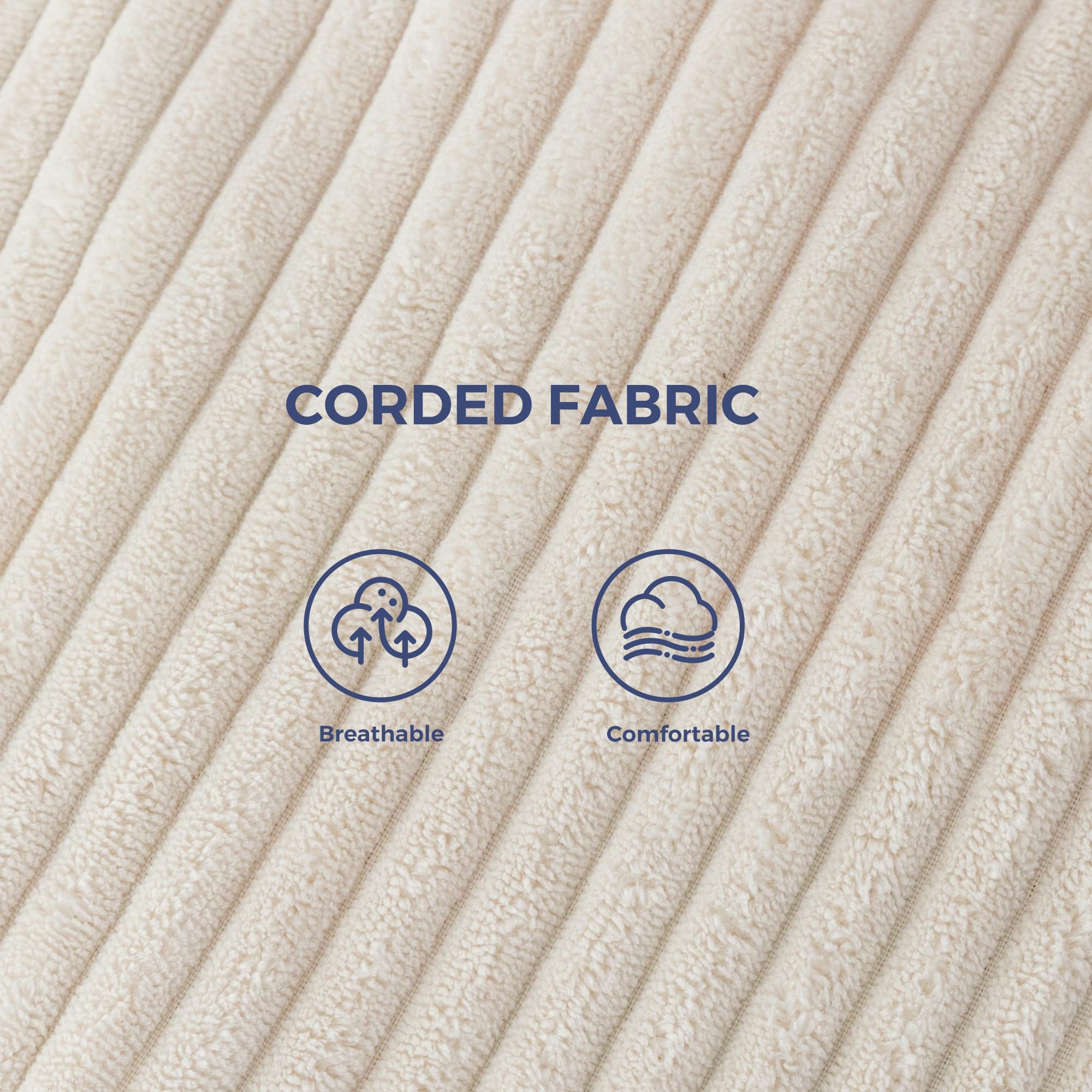 MAXYOYO minimalist tufted style adding calm elegance to various décor styles.