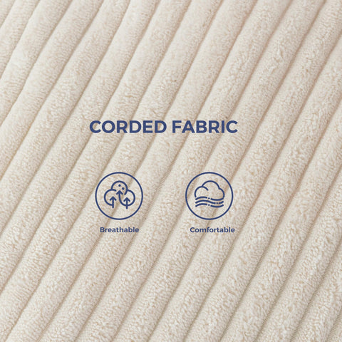 MAXYOYO minimalist tufted style adding calm elegance to various décor styles.