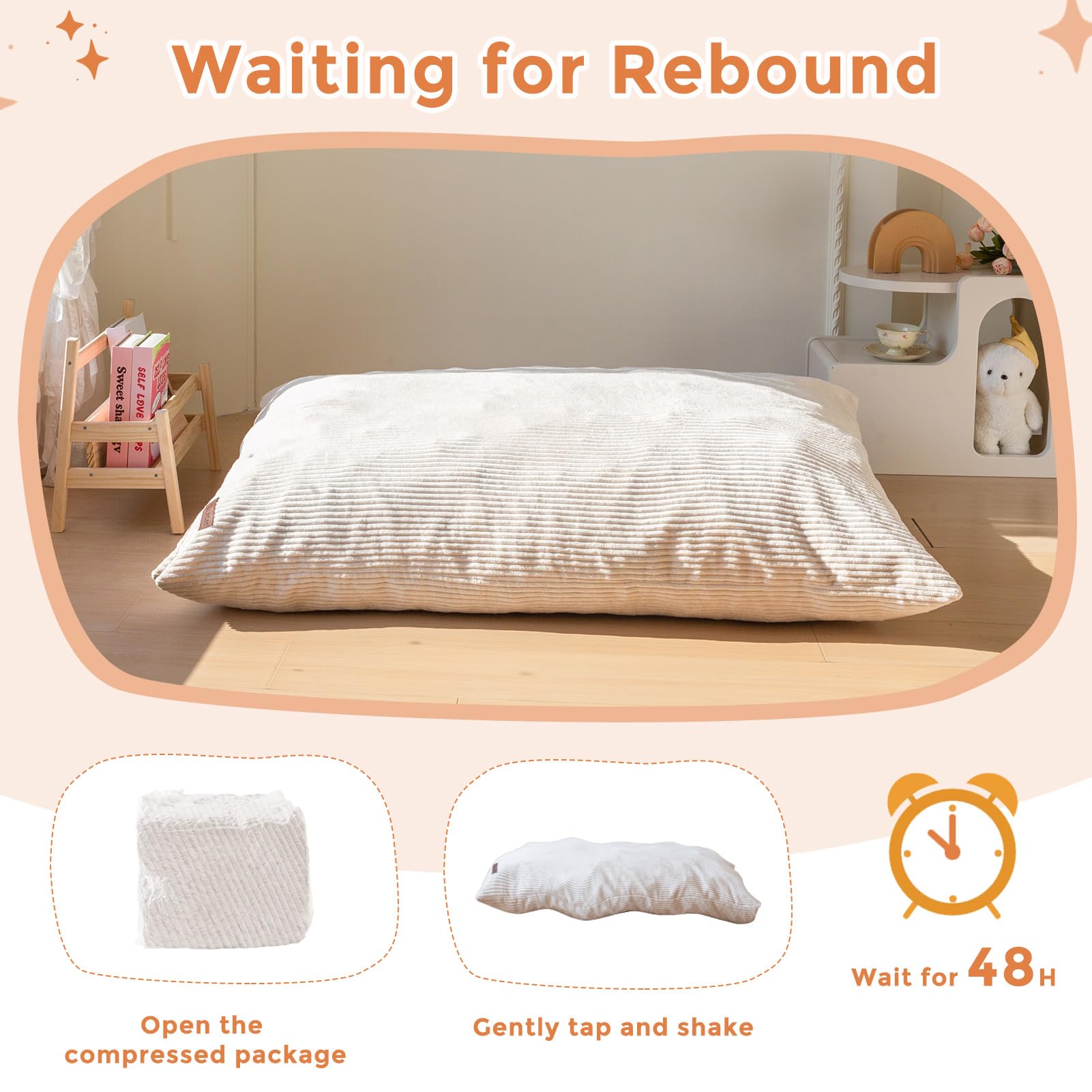 MAXYOYO reading nook setup showcasing versatile seating