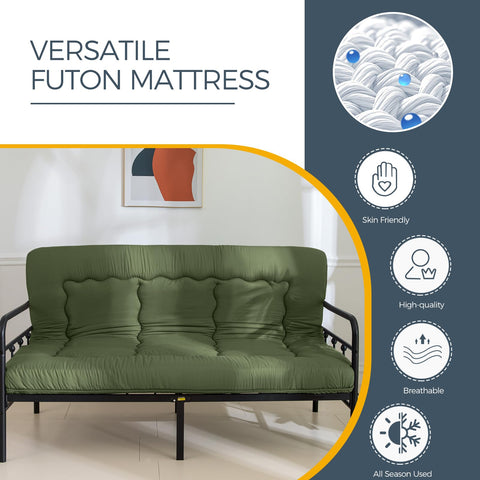 MAXYOYO tatami pad in living room for versatile seating and sleeping