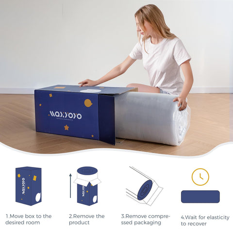 MAXYOYO upgraded foam base for longer-lasting comfort.