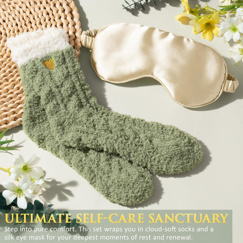 MAYICIVO fuzzy socks providing cozy warmth for feet