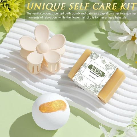 MAYICIVO fuzzy socks and silk eye mask for warm, restful evenings