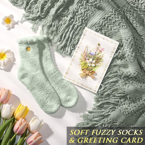 MAYICIVO fuzzy socks for extra warmth and comfort