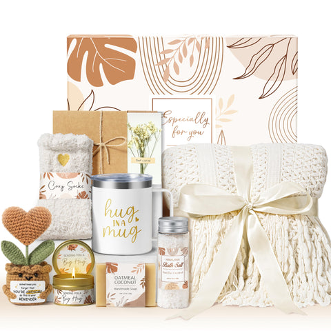 MAYICIVO blanket with tassels provides cozy warmth for comforting moments