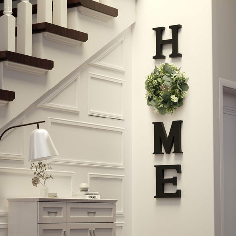 MAYICIVO living room decor shown on entryway wall for inviting ambiance.