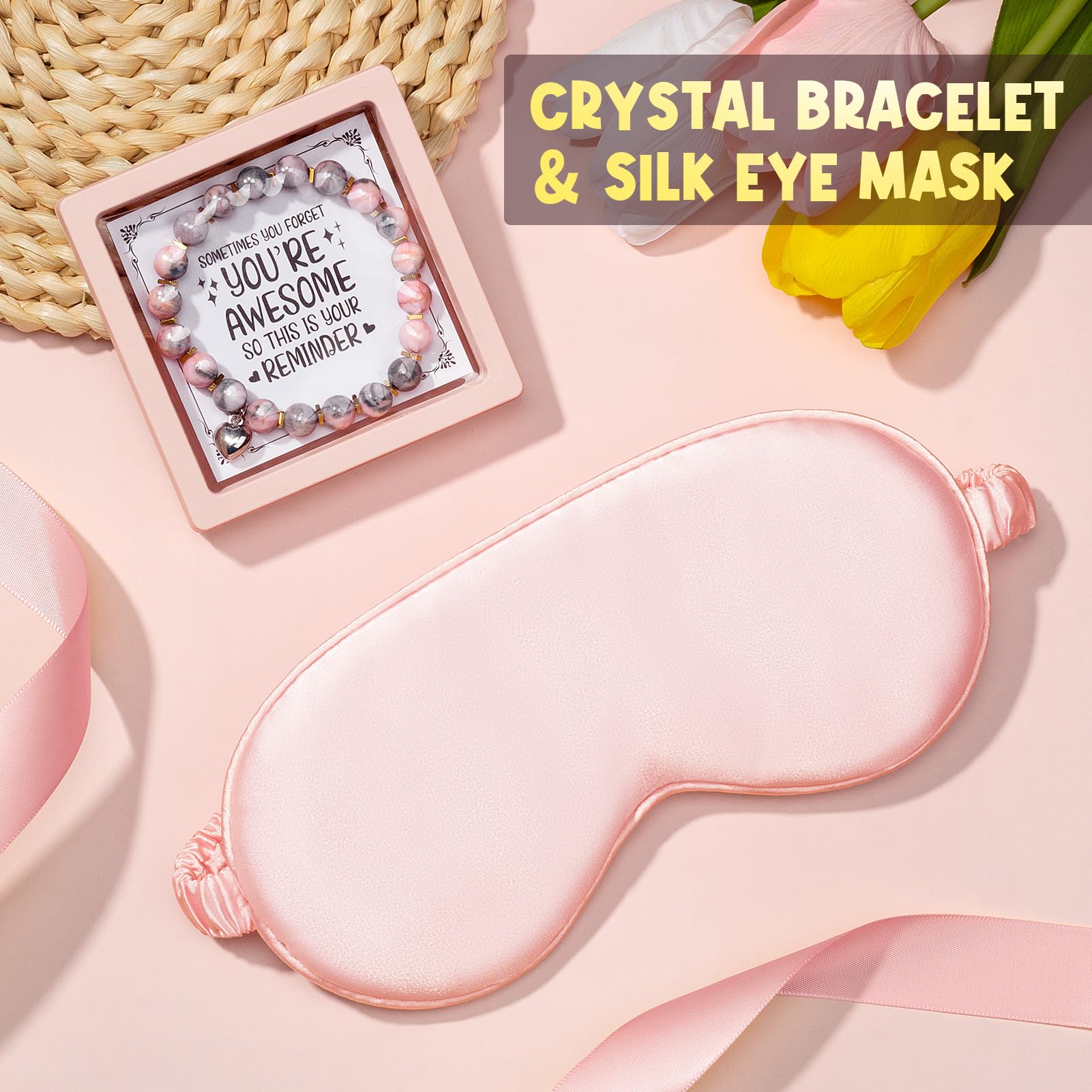 MAYICIVO natural stone bracelet brings subtle elegance and luck.