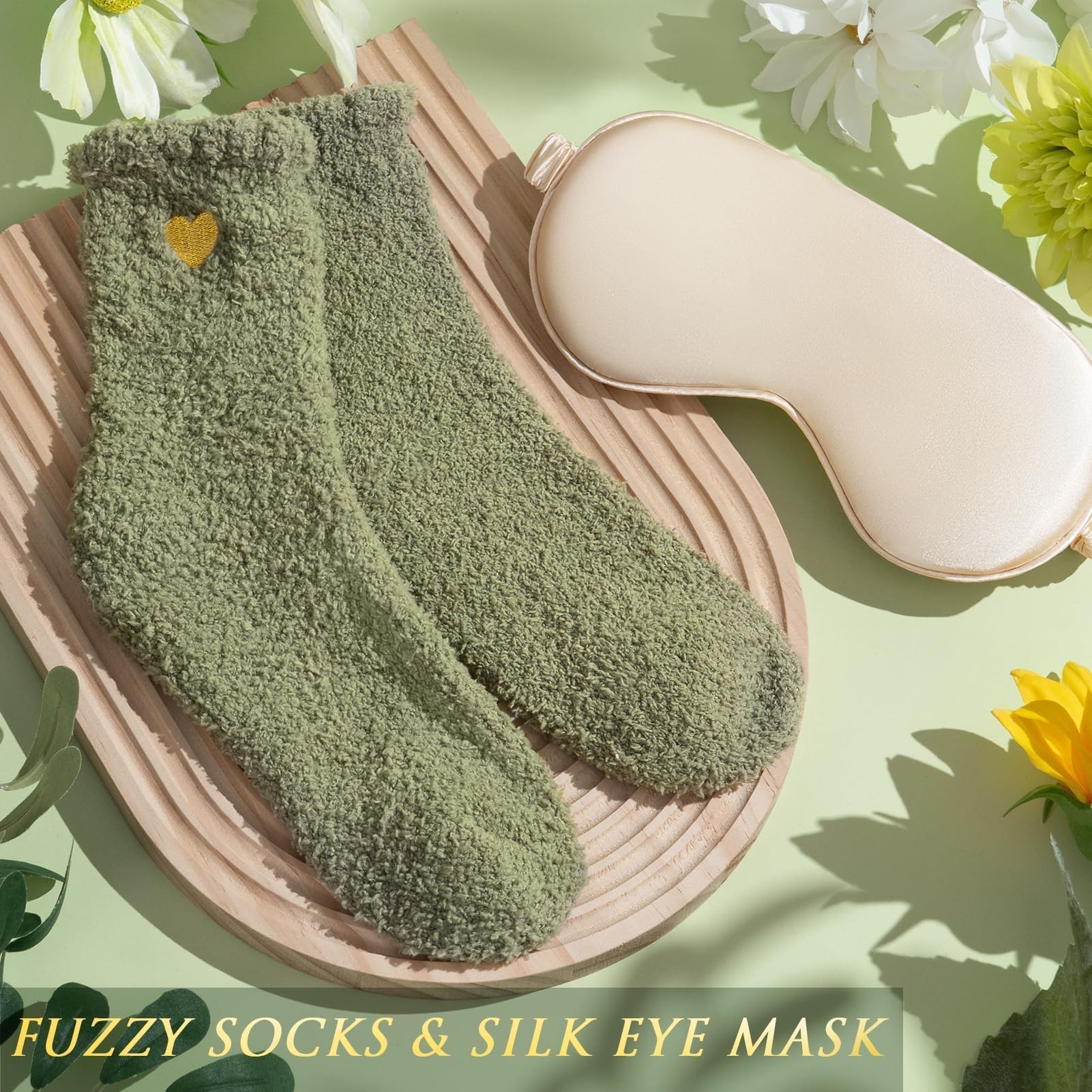 MAYICIVO silk eye mask promotes restful sleep and relaxation.