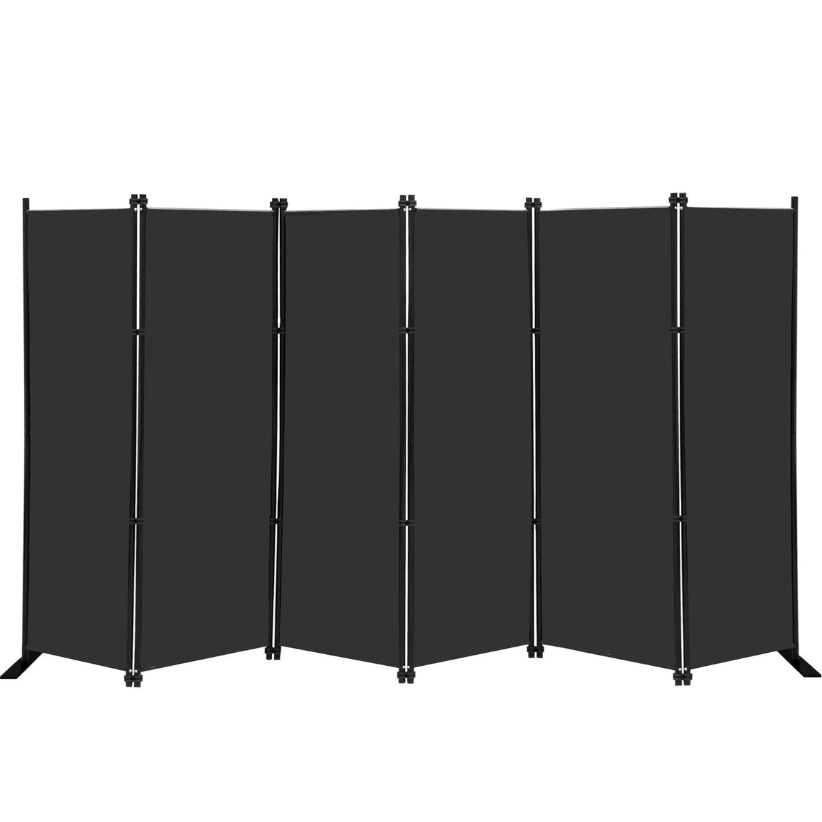 MAYOLIAH 6-panel folding privacy screen provides wide, flexible space and privacy.