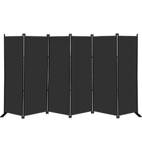 MAYOLIAH 6-panel folding privacy screen provides wide, flexible space and privacy.