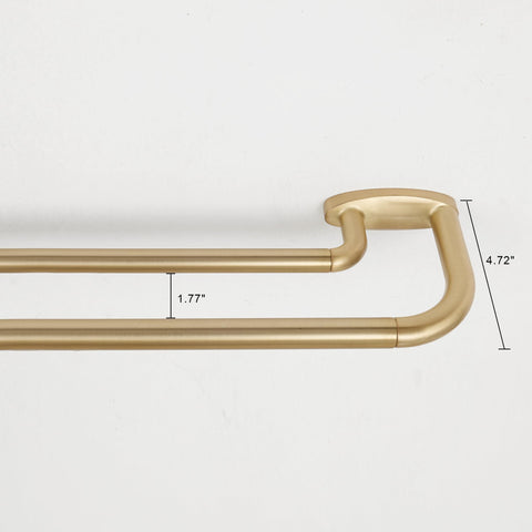 Mayrhyme sturdy aluminum base brackets resist rust for long-lasting display.