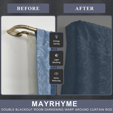 Mayrhyme wrap around design provides continuous coverage for cleaner windows