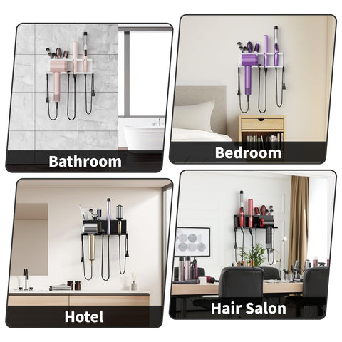 MAYZOLOP minimalist white finish blends with any bathroom decor.