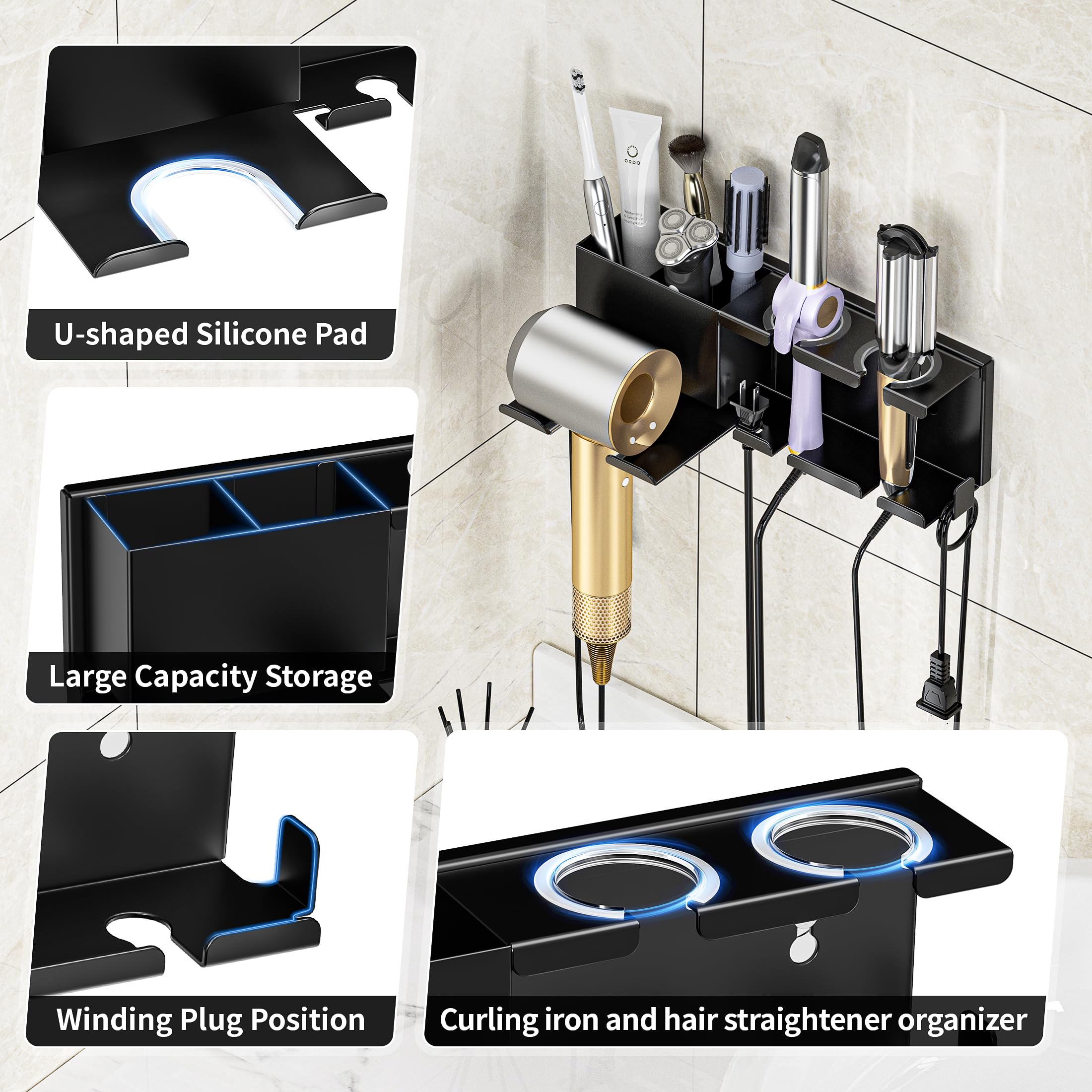 MAYZOLOP premium metal construction provides sturdy, lasting support for tools.