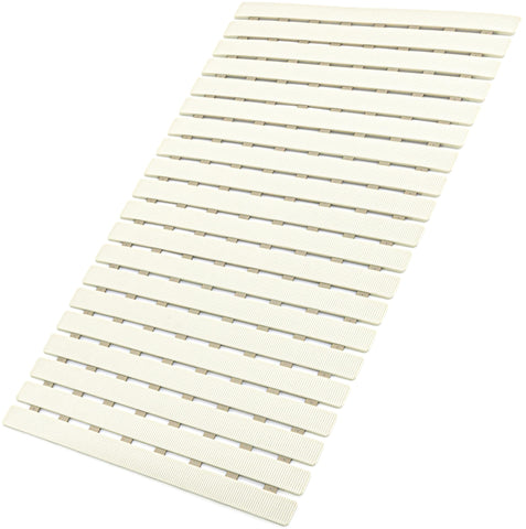 MBOSS bath tub mat with suction cups for secure grip on smooth surfaces.