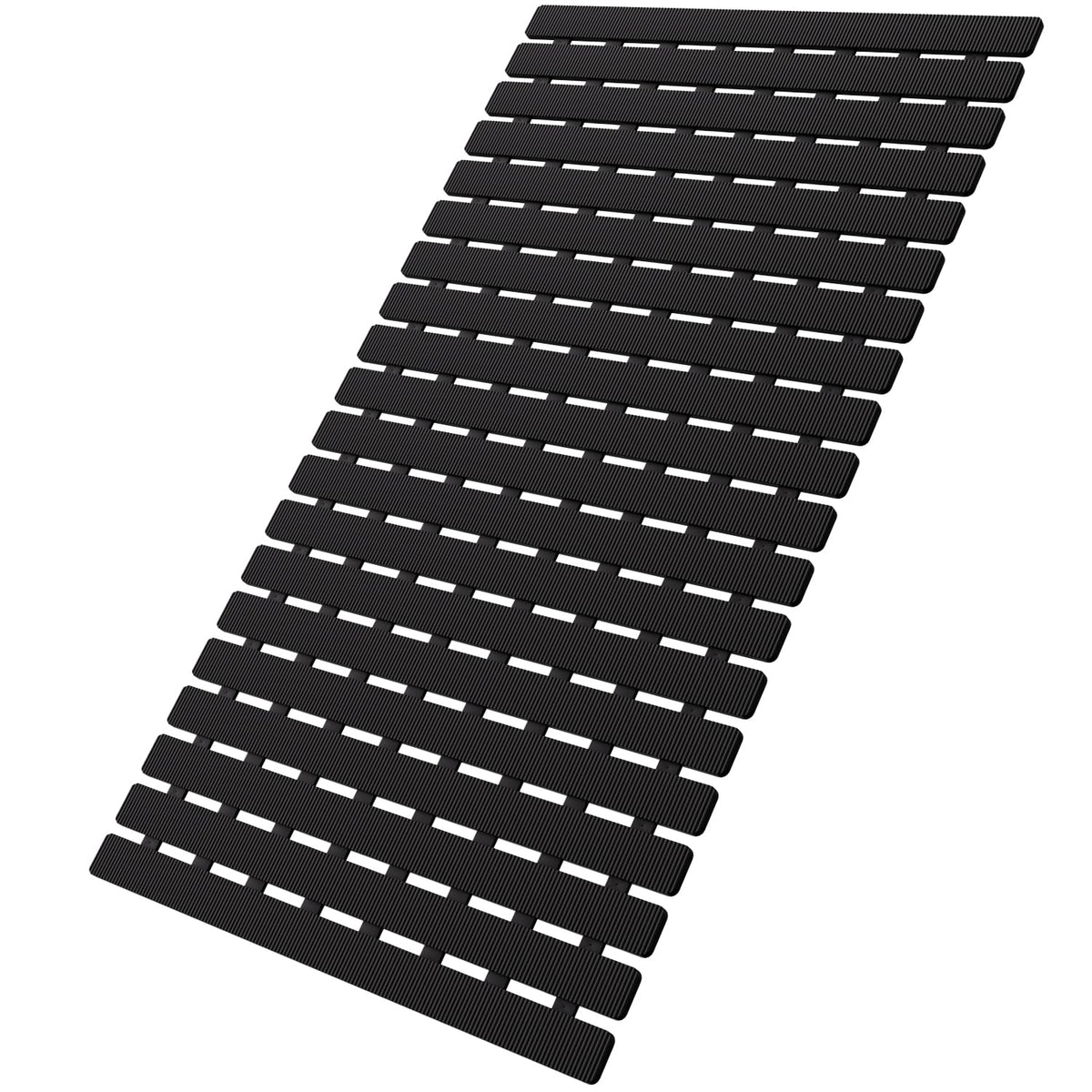 MBOSS bath tub mat with suction cups anchors securely on clean surfaces for safer baths.