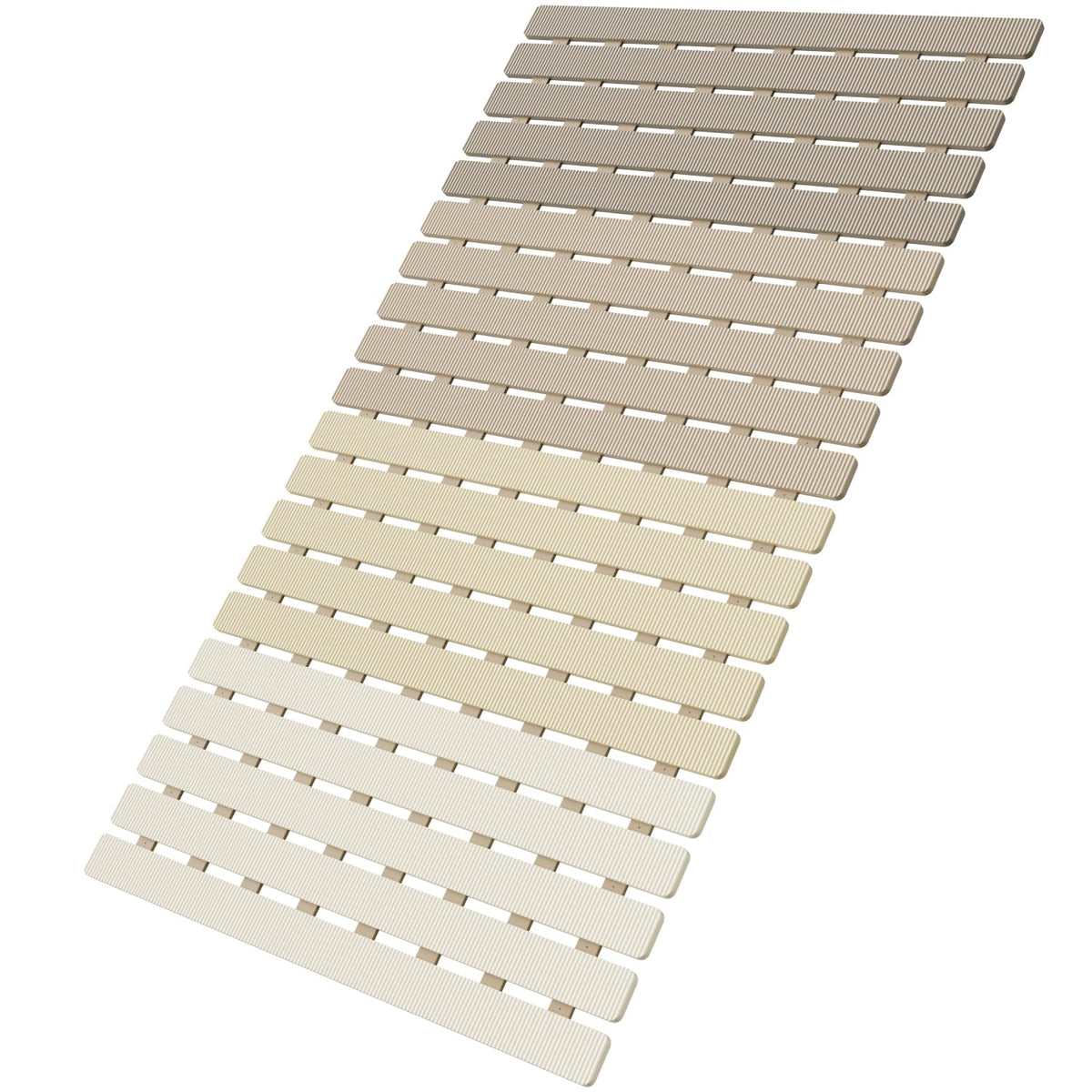 MBOSS bath tub shower mat with hundreds of suction cups for secure grip.