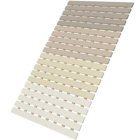 MBOSS bath tub shower mat with hundreds of suction cups for secure grip.