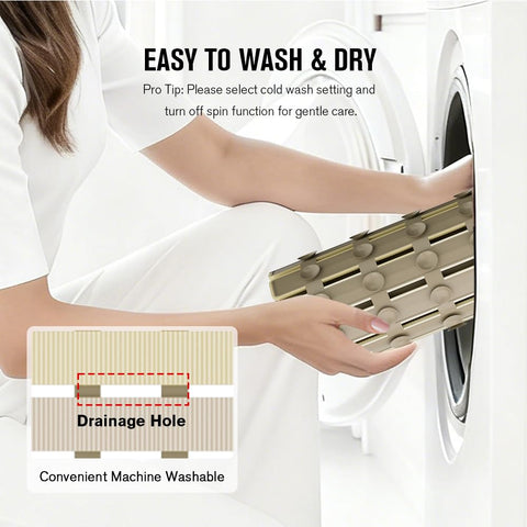 MBOSS anti-slip mat suitable for most bathtubs, showers, and toilets.