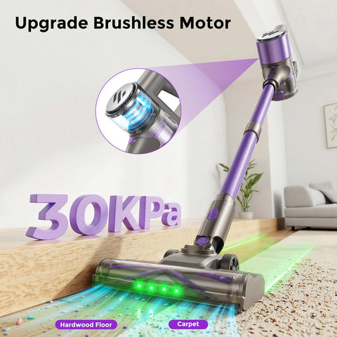 MBTTODF cordless vacuum extended battery life up to 40 minutes