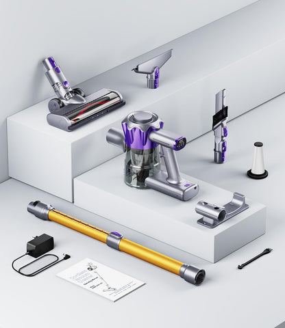 MBYULO lightweight design supports easy handheld cleaning on stairs