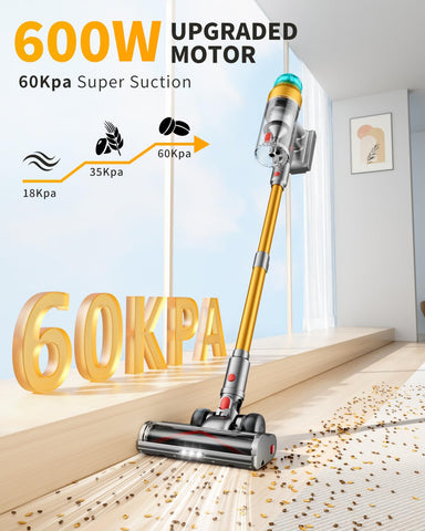 MBYULO vacuum offers 75-minute runtime with multiple batteries for whole-home cleaning
