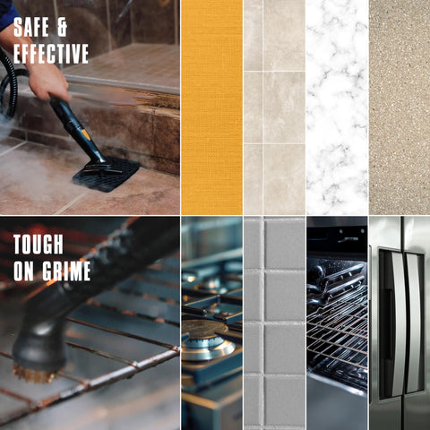 McCulloch MC1230 chemical-free cleaning for kitchen, bathroom, and outdoors.