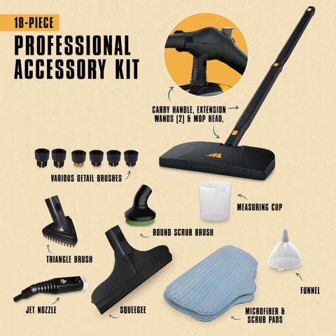 McCulloch MC1275 car detailing setup for at-home spotless interiors.