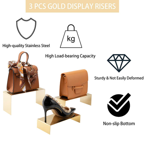 MCKECHSION sturdy stand supports up to 9kg, ideal for bags and shoes.