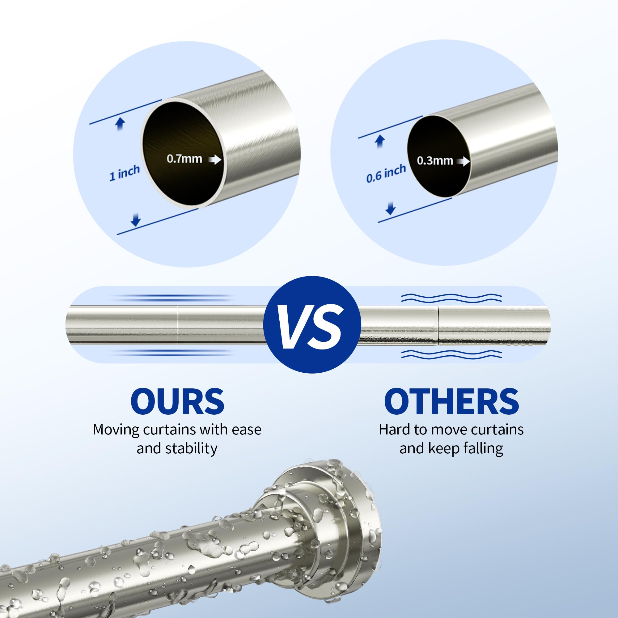 Mcrbeay 1 cm thick connectors distribute weight for stability.