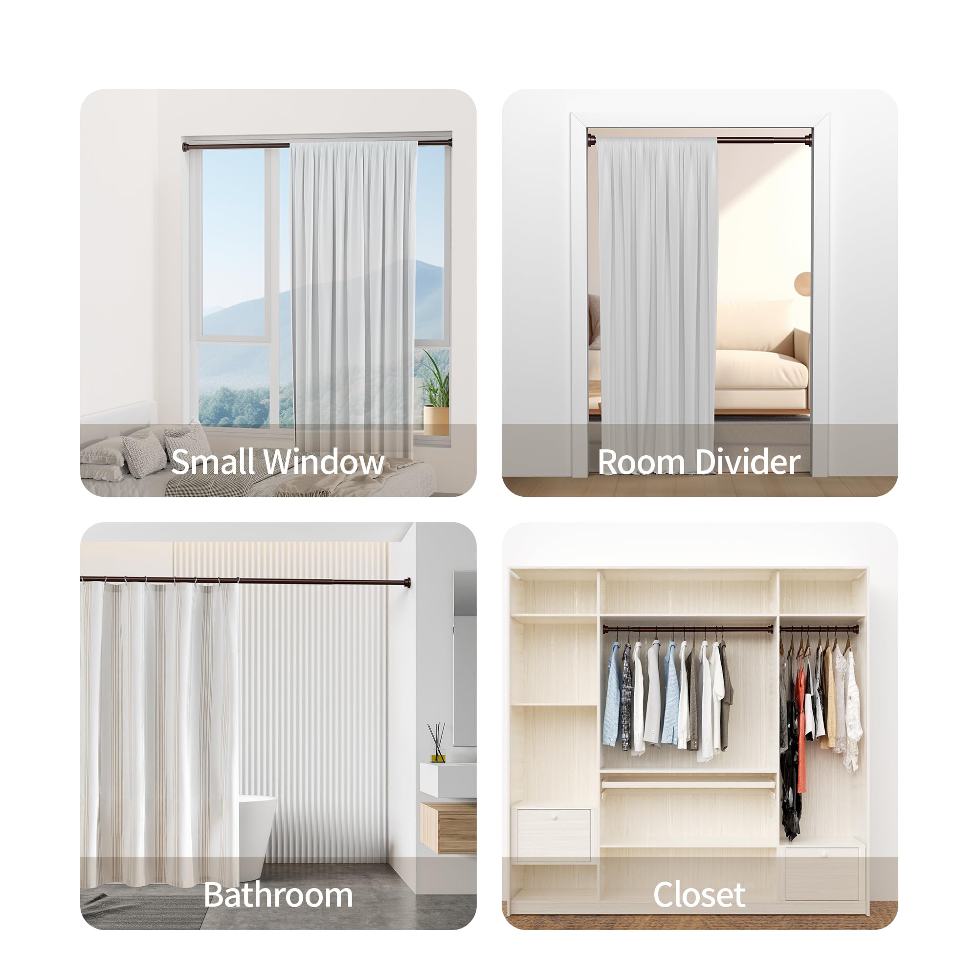 Mcrbeay multi purpose rod for bathroom and RV use
