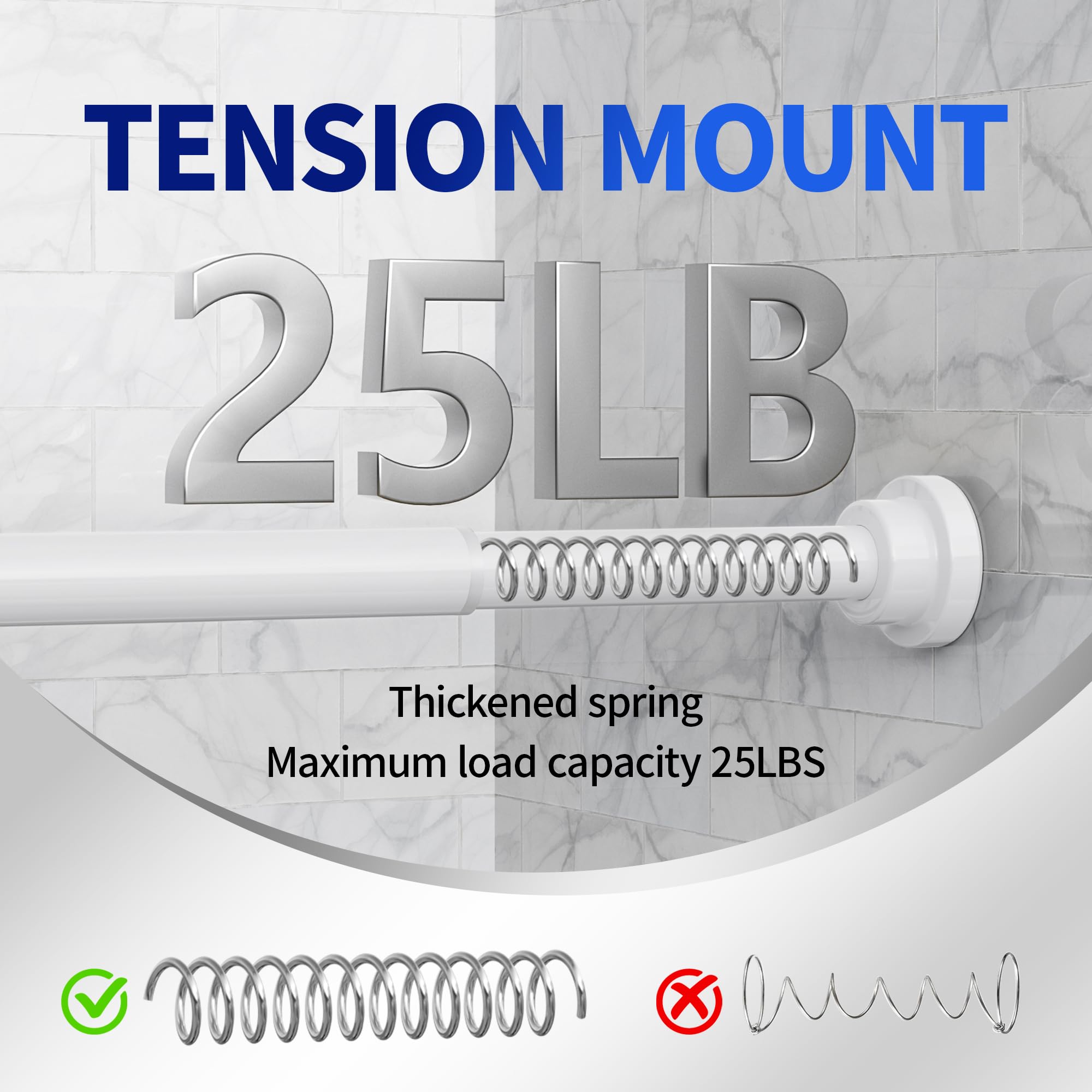 Mcrbeay stainless steel 1in diameter rod offers durable, rust-resistant performance