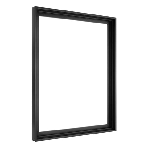MCS Canvas Float Frame 16x20 front view in black, ready to elevate artwork