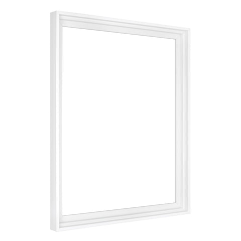 MCS Canvas Float Frame 16x20 white frame highlights finished canvases with a clean gallery look.