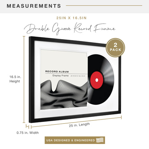 MCS corrugate album holder keeps cover safe