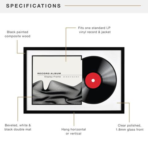 MCS Double Mat black border detail frames artwork with contrast.
