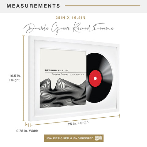 MCS frame with record inside demonstrates secure corrugate holder protecting sleeves