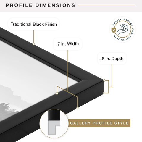 MCS Foundation 18x24 frame made from durable extruded plastic for durability.