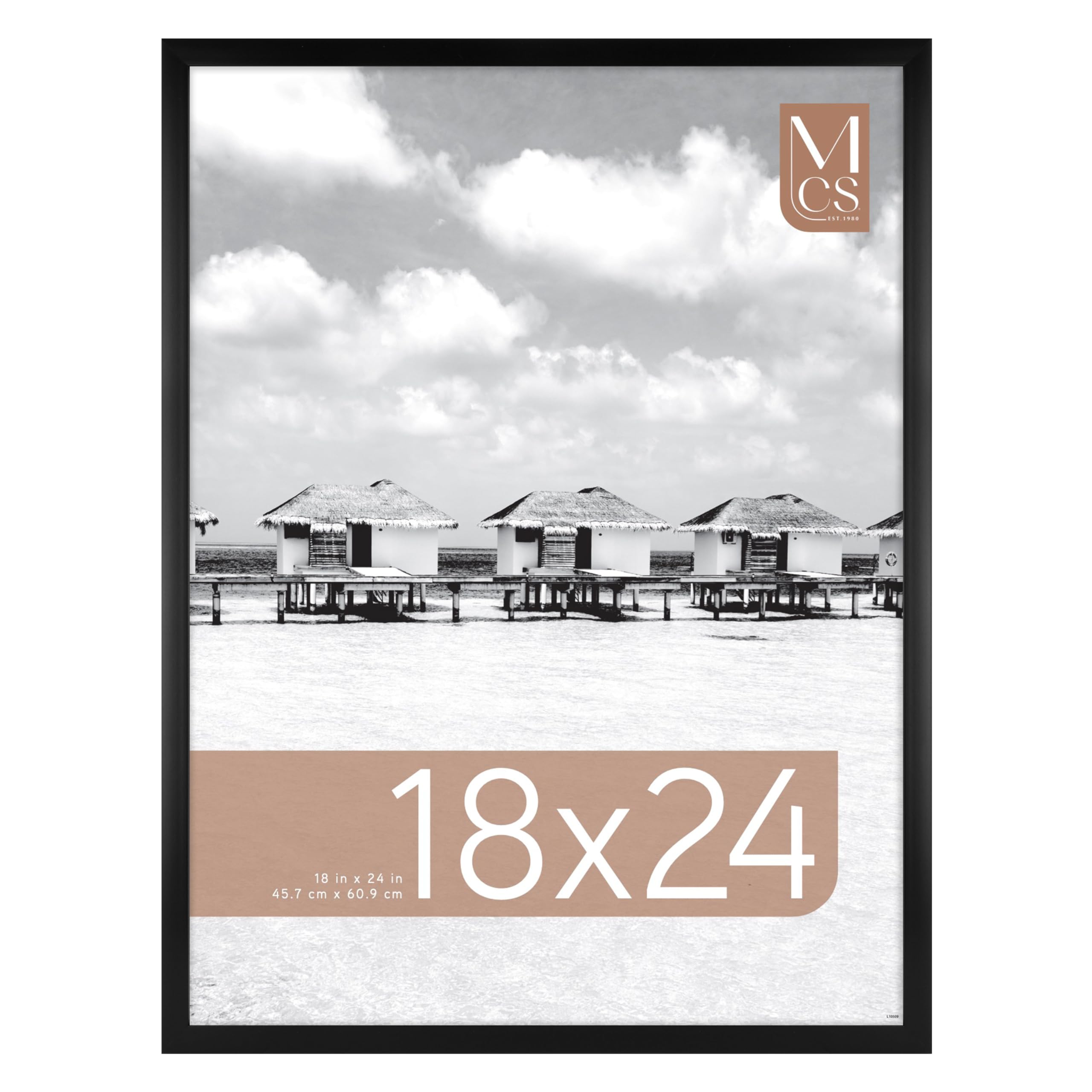 MCS Foundation 18x24 poster frame front view for contemporary wall displays.