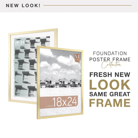 MCS Foundation brass frame side profile highlighting durable extruded plastic construction