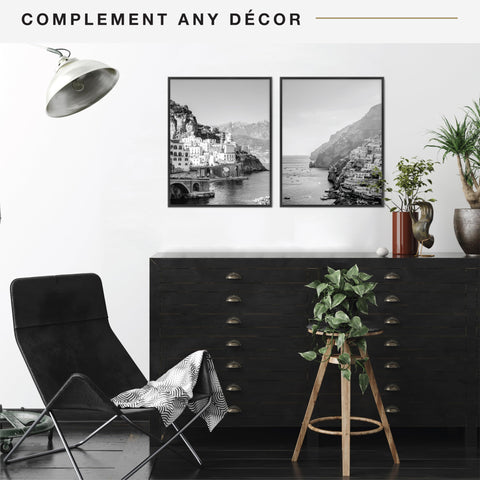 MCS frame slim high-gloss profile adds modern touch to art