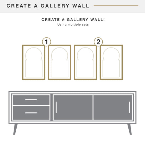 MCS record album display setup enhances home decor