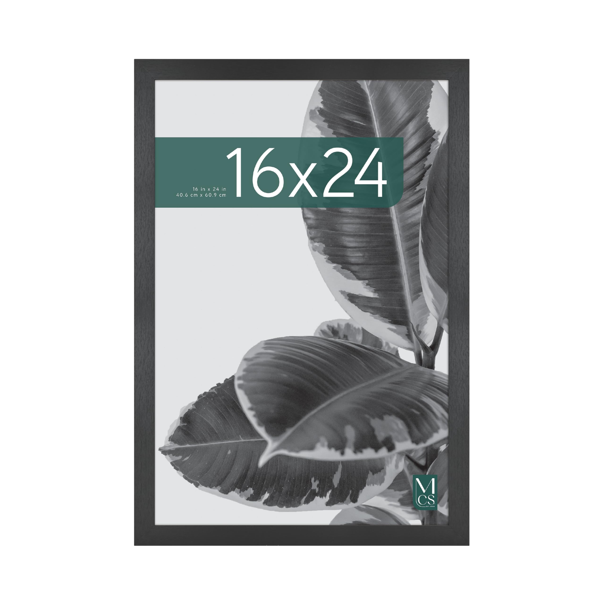 MCS Studio Gallery 16x24 frame in black woodgrain for gallery walls