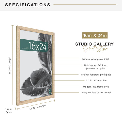 MCS Studio Gallery horizontal hanging option enables flexible gallery layouts.