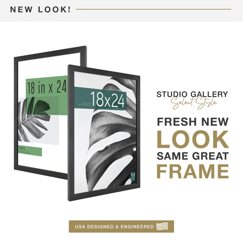 MCS Studio Gallery 2-pack supports vertical or horizontal wall display for photos.