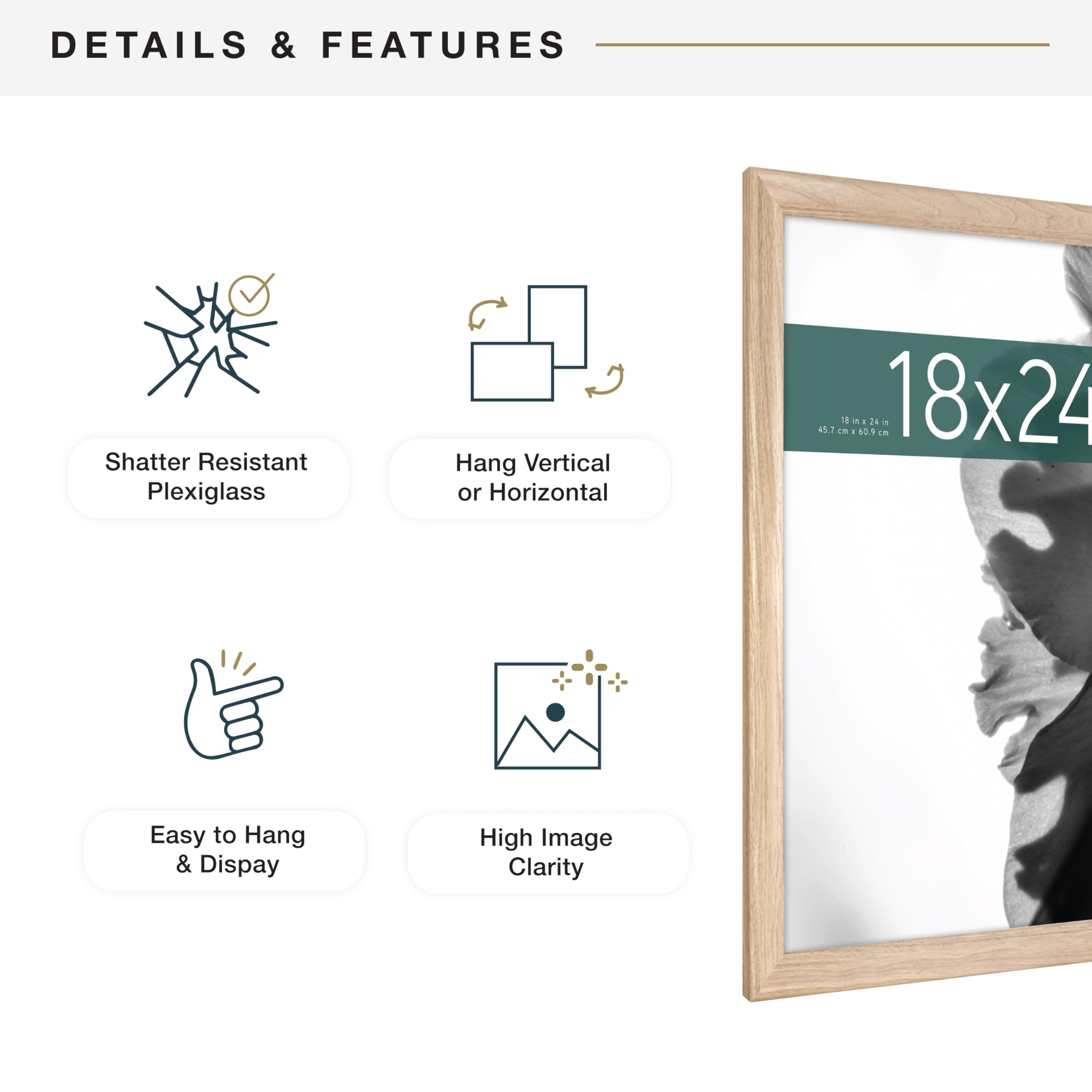 MCS Studio Gallery Classic frame enabling gallery wall arrangements