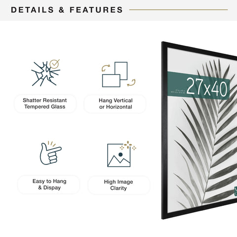 MCS Studio Gallery frames enhance living rooms, bedrooms, and entryways.