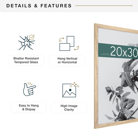 MCS Studio Gallery has a slim 1.1-inch profile for modern frames.
